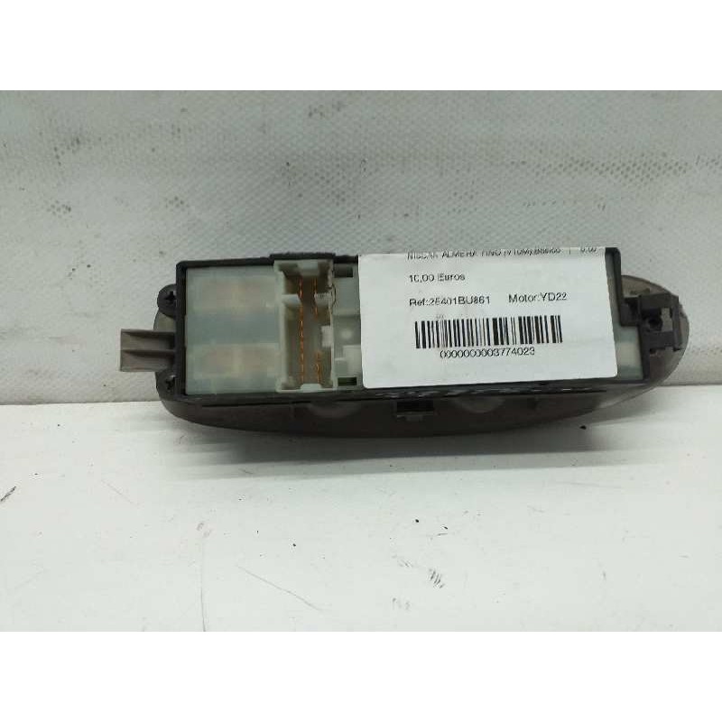 MANDO ELEVALUNAS DELANTERO IZQUIERDO 25401BU861  - imagen 2