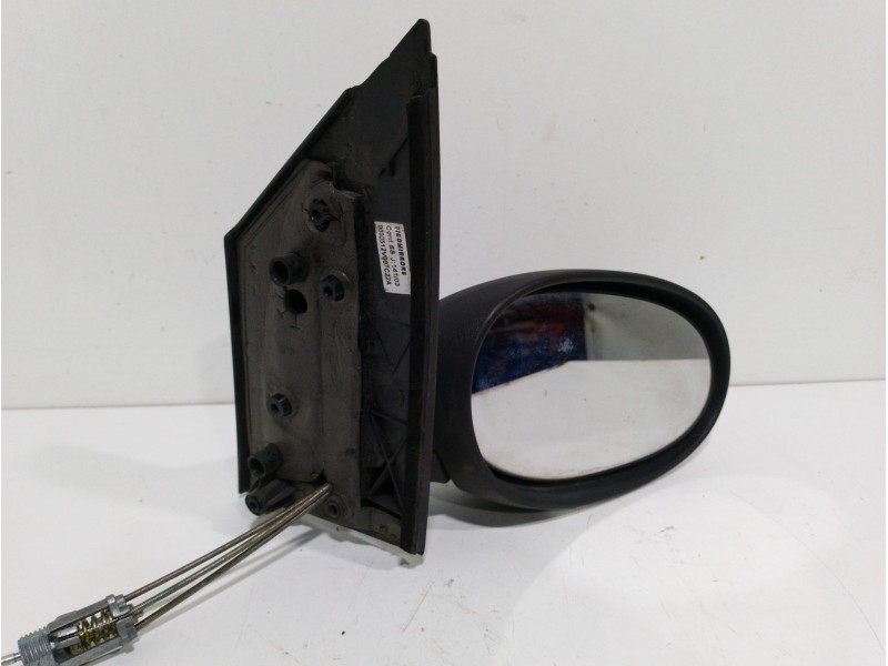 Recambio de retrovisor derecho para smart coupe básico (45kw) referencia OEM IAM  NEGRO MANUAL
