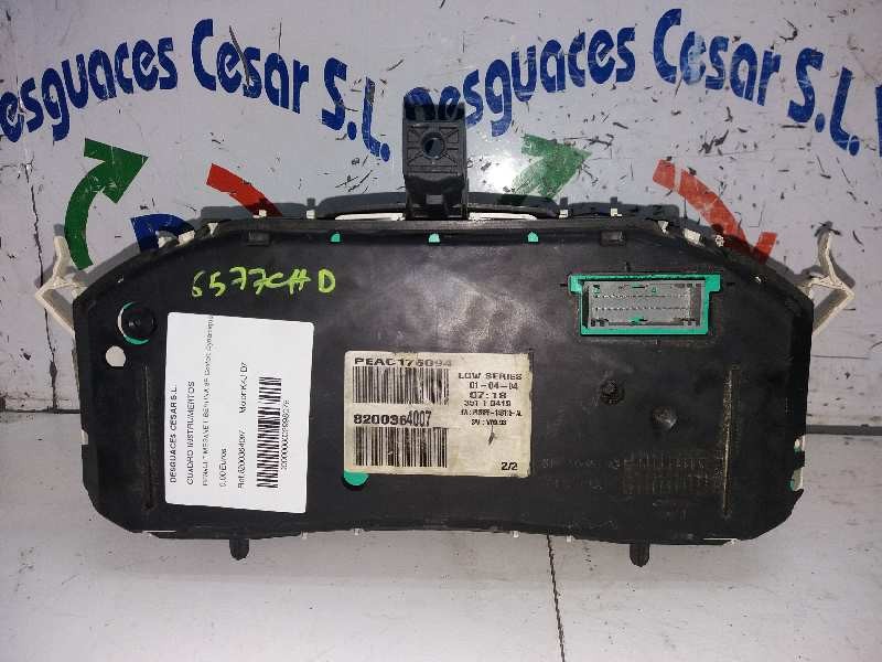 Recambio de cuadro instrumentos para renault megane ii berlina 3p confort dynamique referencia OEM IAM 8200364007  