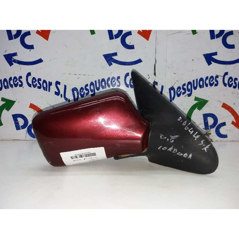 Recambio de retrovisor derecho para seat cordoba berlina (6k2) gti referencia OEM IAM 1H0857511B MANUAL GRANATE