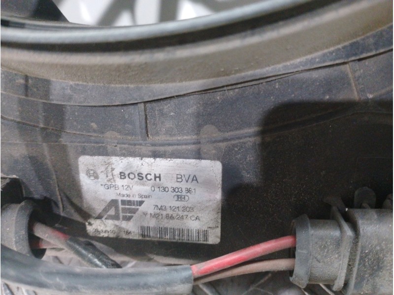 Recambio de electroventilador para seat alhambra (7v9) stella referencia OEM IAM 7M3121203  