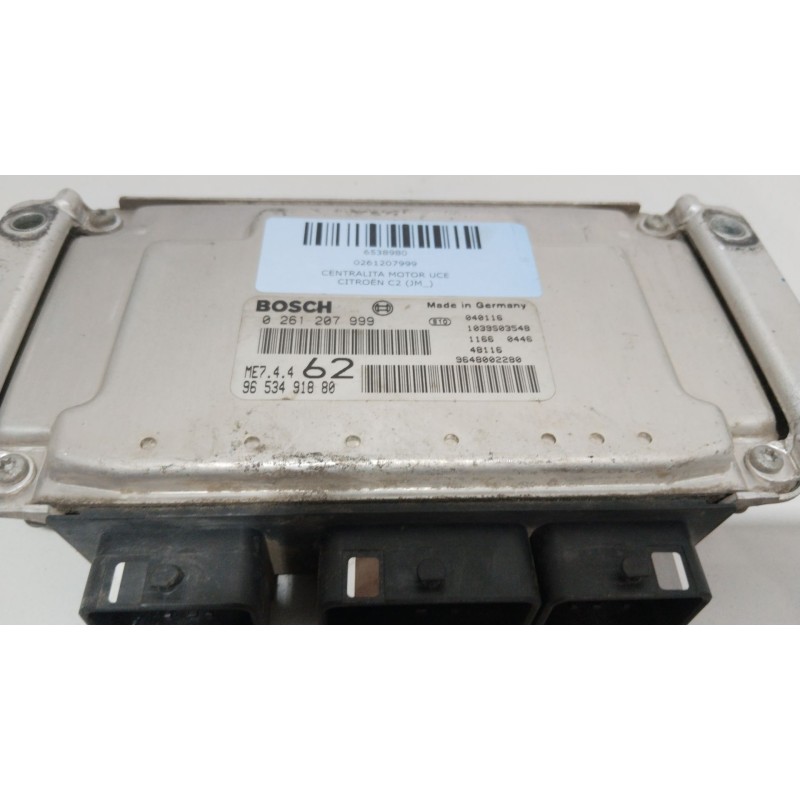 CENTRALITA MOTOR UCE 0261207999  - imagen 4