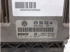 Recambio de centralita motor uce para volkswagen touareg (7la) tdi v10 referencia OEM IAM 070906016AA 0281011481  2