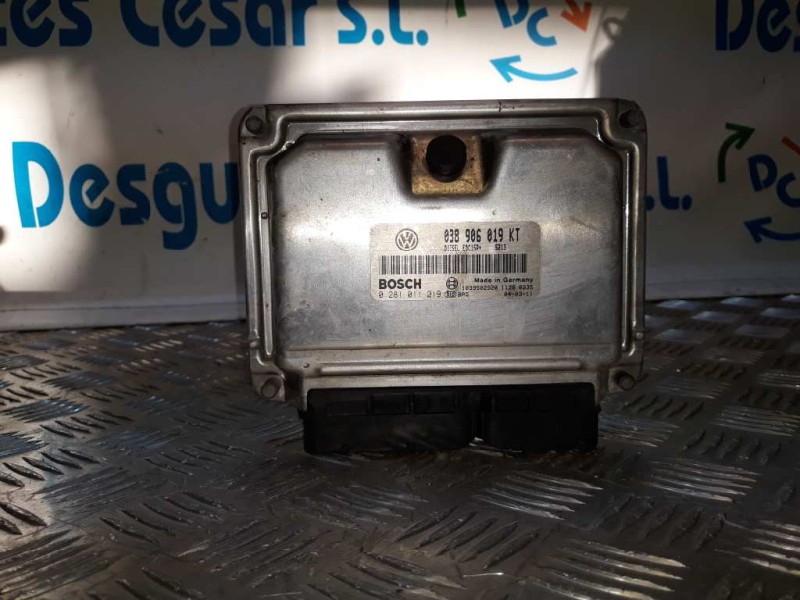 Recambio de centralita motor uce para seat ibiza (6l1) stella referencia OEM IAM 0281011219 038906019KT 