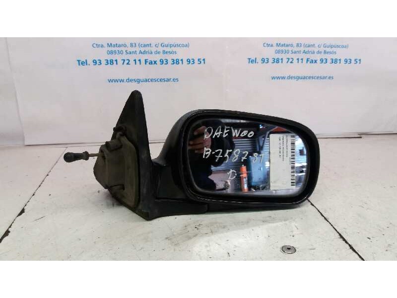 Recambio de retrovisor derecho para daewoo nexia 1.5 16v cat referencia OEM IAM  MANUAL 