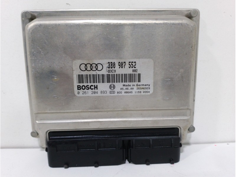 Recambio de centralita motor uce para audi a4 berlina (b5) 2.4 referencia OEM IAM 0261204893 3B0907552 