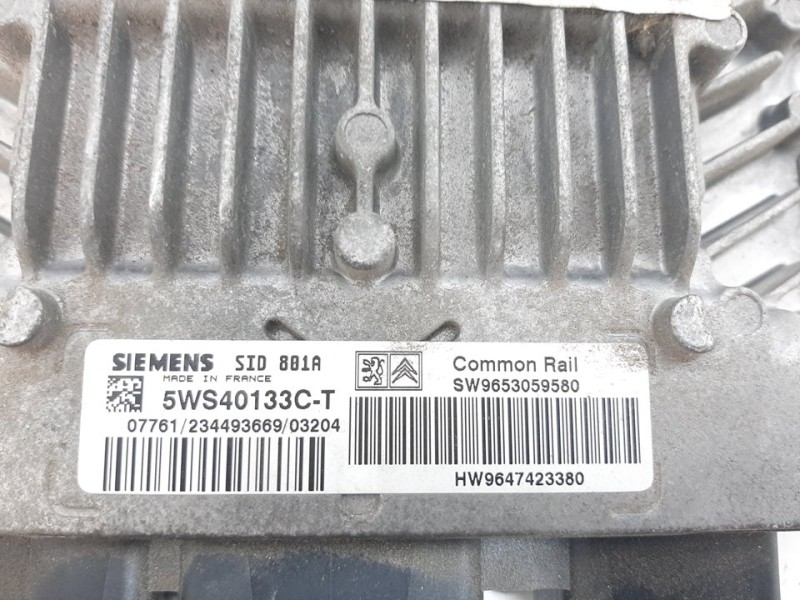 Recambio de centralita motor uce para peugeot 307 (s1) xs referencia OEM IAM 5WS40133CT  HW9647423380 Recambio de centralita motor uce para peugeot 307 (s1) xs referencia OEM IAM 5WS40133CT  HW9647423380