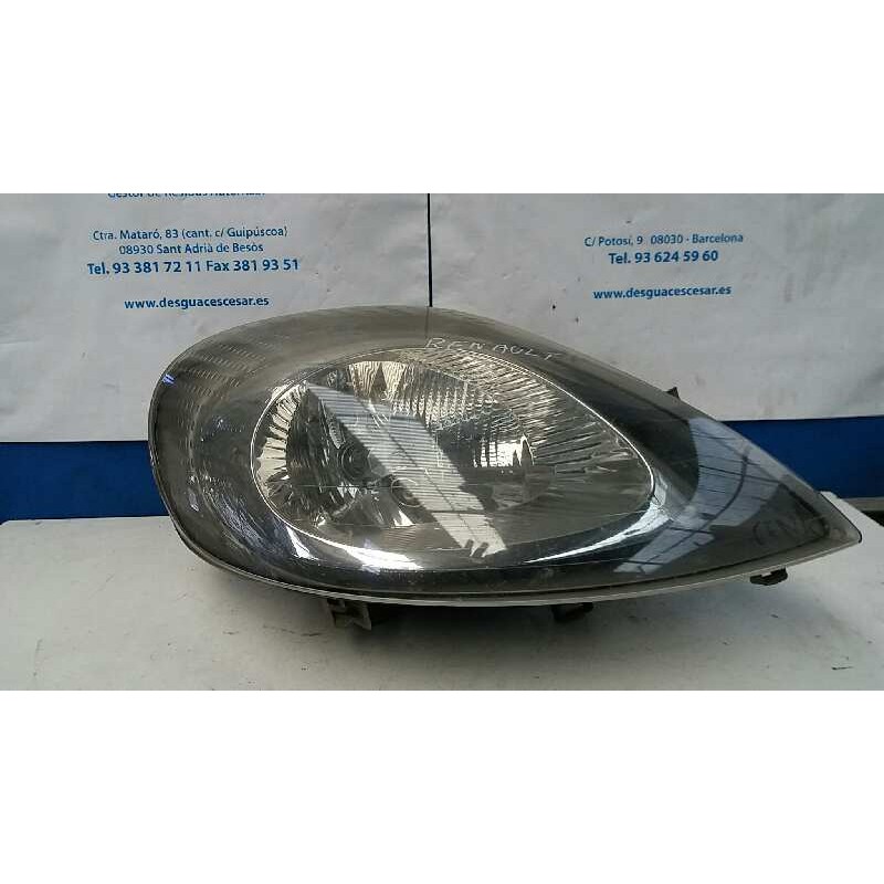 Recambio de faro derecho para renault trafic caja cerrada (ab 4.01) 2.0 cat referencia OEM IAM 7700311372  