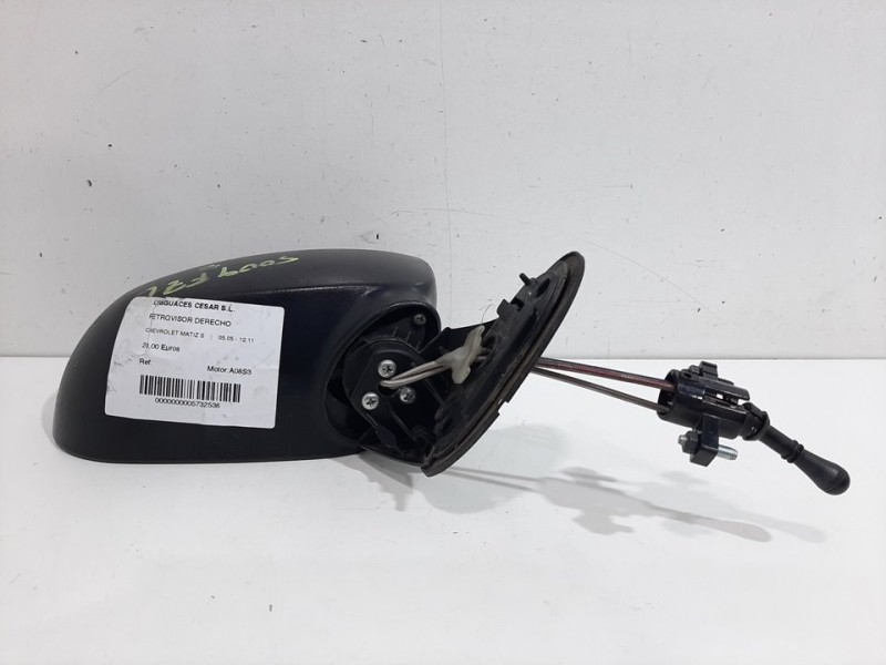 Recambio de retrovisor derecho para chevrolet matiz s referencia OEM IAM   