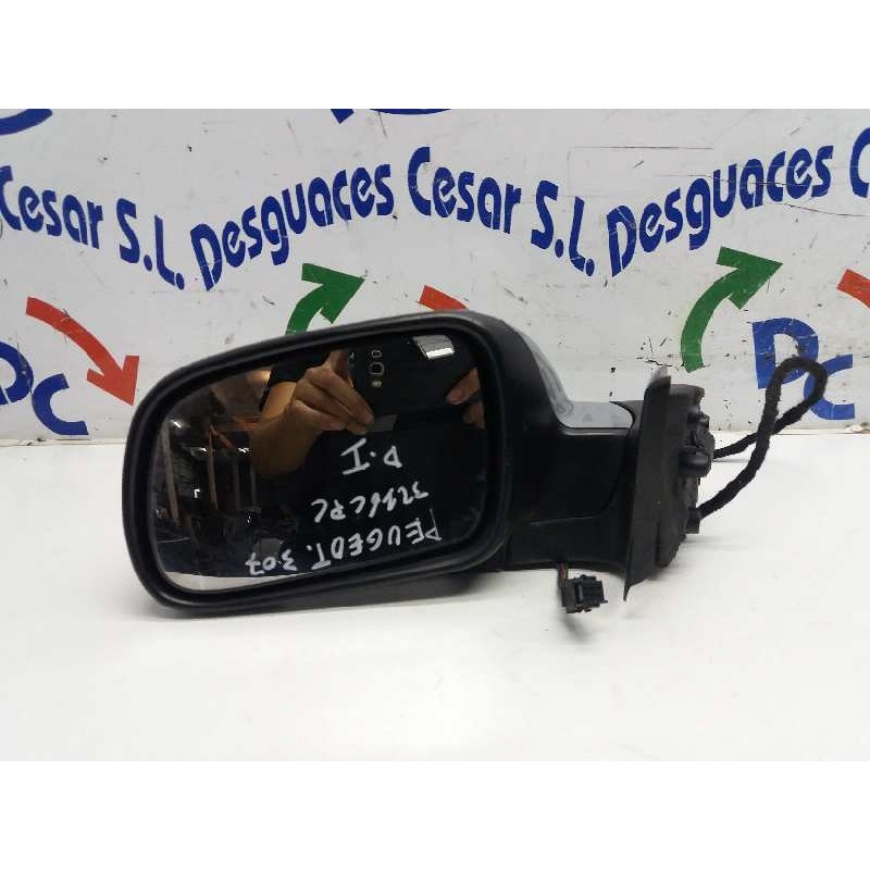 Recambio de retrovisor izquierdo para peugeot 307 (s1) xs referencia OEM IAM  PLATA ELECTRICO