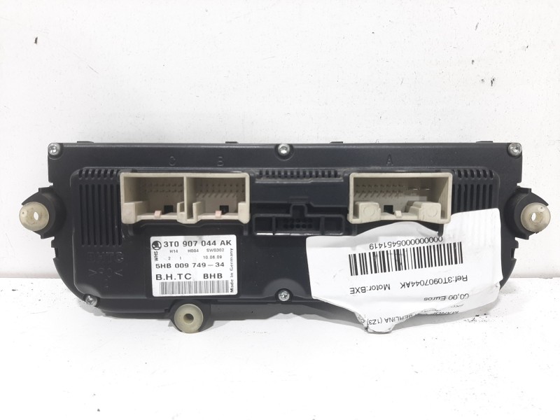 Recambio de mando calefaccion / aire acondicionado para skoda octavia berlina (1z3) collection referencia OEM IAM 3T0907044AK  