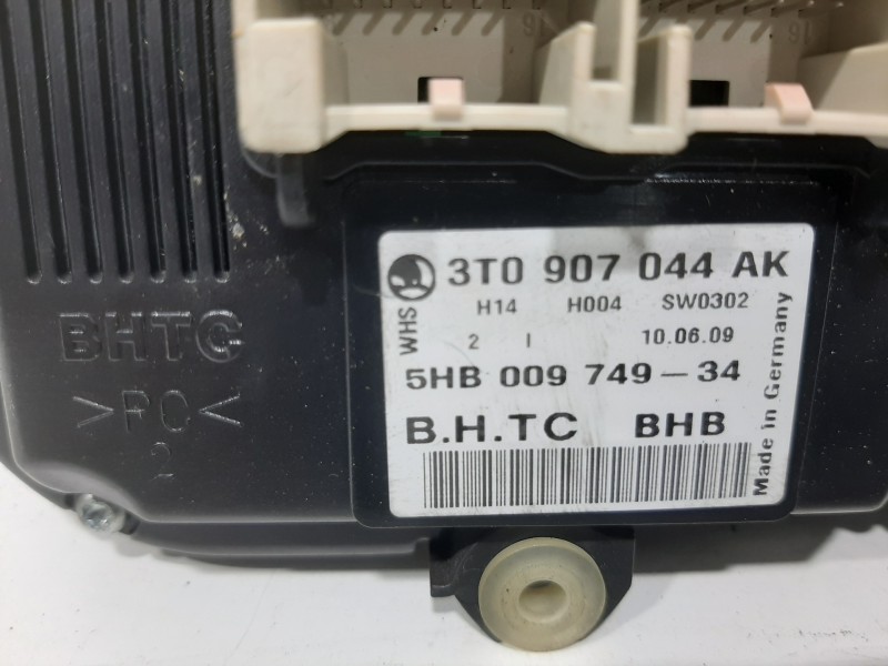 Recambio de mando calefaccion / aire acondicionado para skoda octavia berlina (1z3) collection referencia OEM IAM 3T0907044AK  