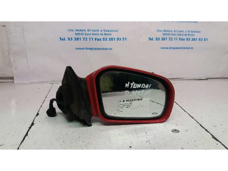 Recambio de retrovisor derecho para hyundai s-coupe (sl) 1.5 12v cat referencia OEM IAM  ELECTRICO 