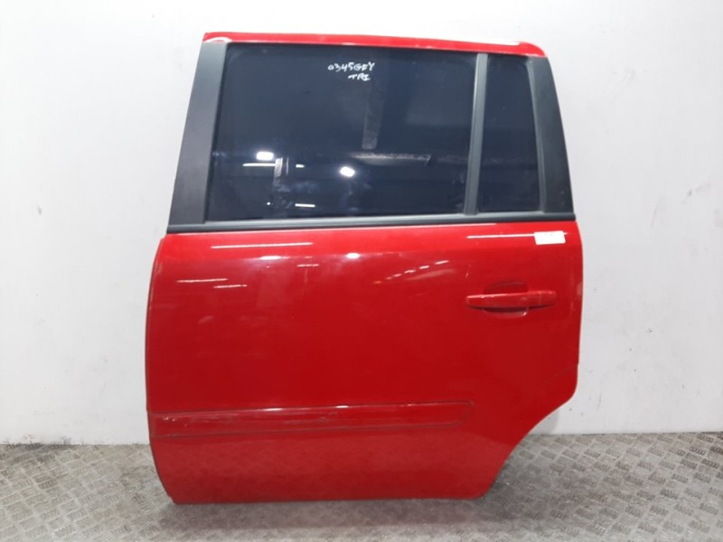 Recambio de puerta trasera izquierda para opel zafira b cosmo referencia OEM IAM  ROJO 