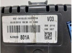 Recambio de cuadro instrumentos para seat ibiza (6j5) ecomotive referencia OEM IAM 6J0920801A 6J0920801X  2