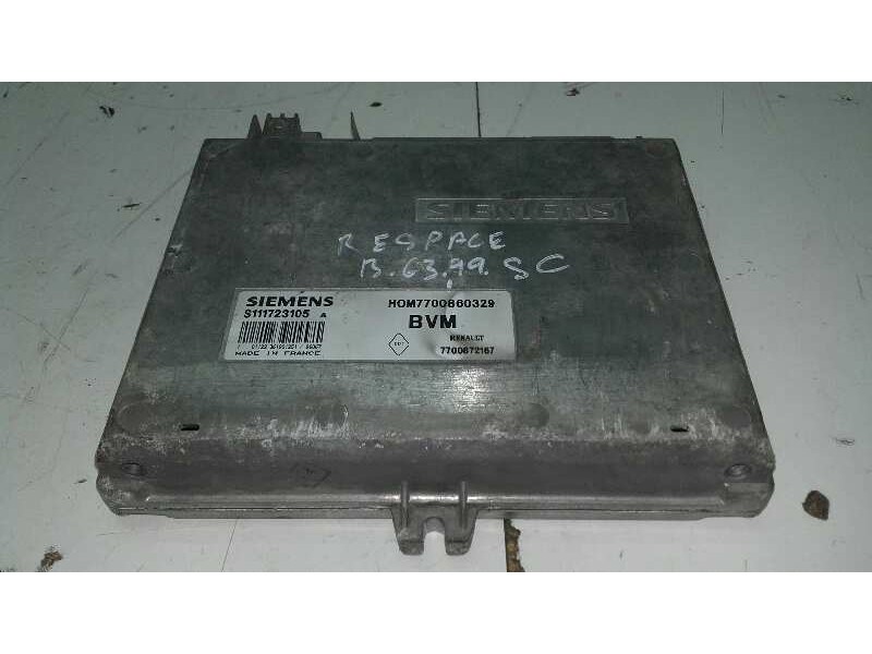 Recambio de centralita motor uce para renault espace (j63) 2.2 cat referencia OEM IAM 7700860329 46622  Recambio de centralita motor uce para renault espace (j63) 2.2 cat referencia OEM IAM 7700860329 46622