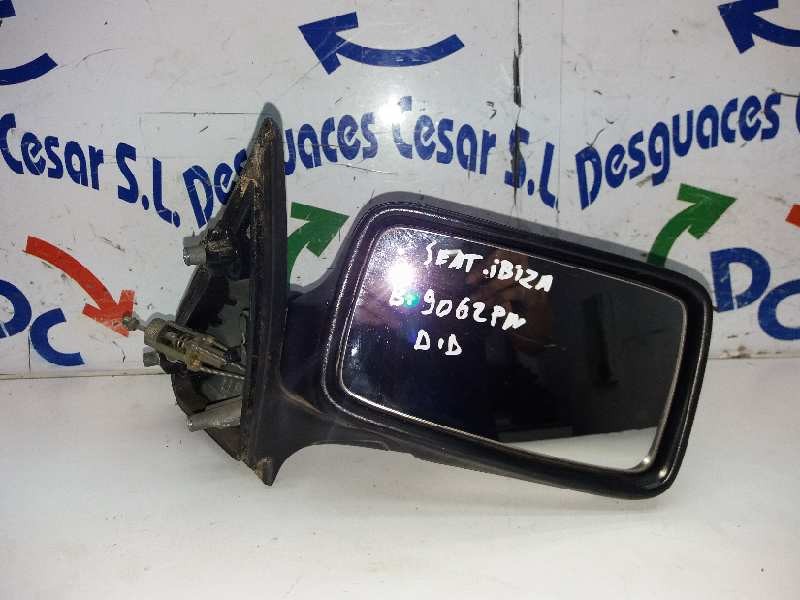 Recambio de retrovisor derecho para seat ibiza (6k) glx referencia OEM IAM  NEGRO MANUAL