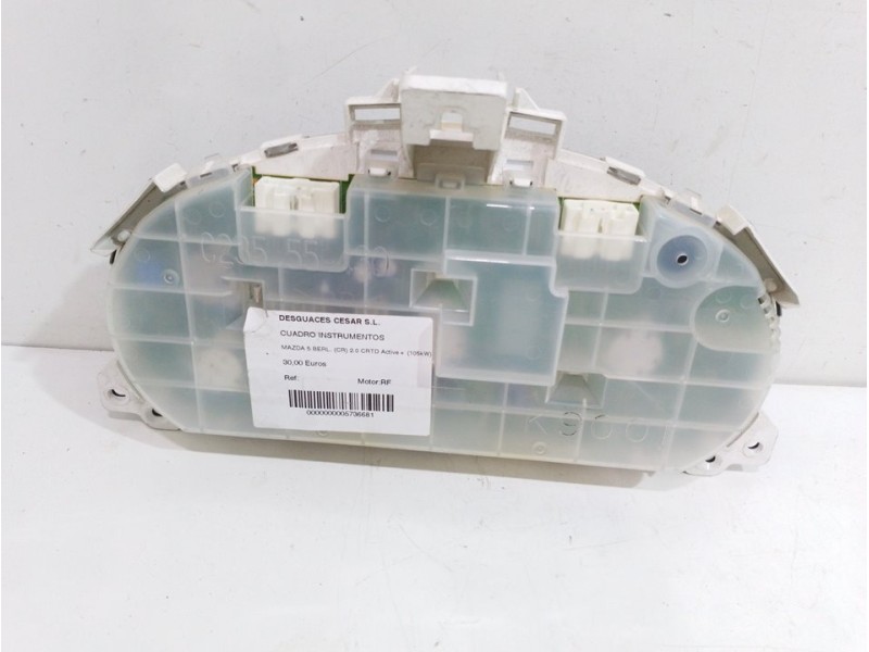 Recambio de cuadro instrumentos para mazda 5 berl. (cr) 2.0 crtd active+ (105kw) referencia OEM IAM C23555430  