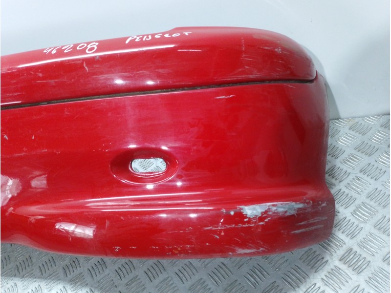 Recambio de paragolpes trasero para peugeot 206 cc cc referencia OEM IAM  ROJO 