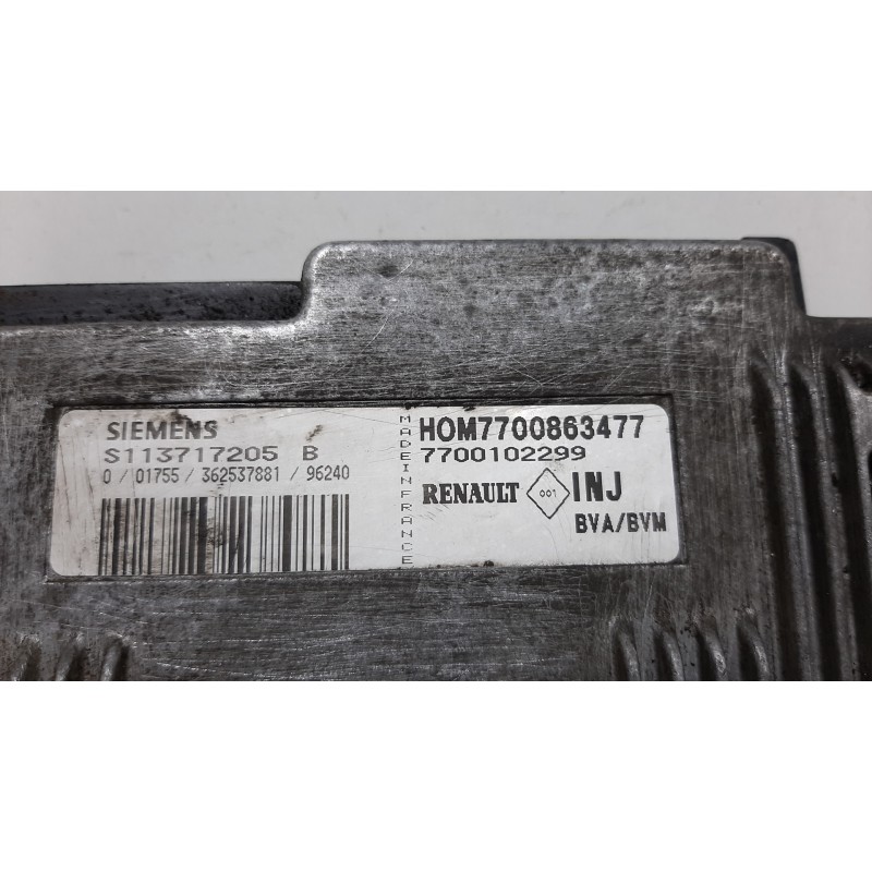 CENTRALITA MOTOR UCE S1137717205B 7700863477  - imagen 3