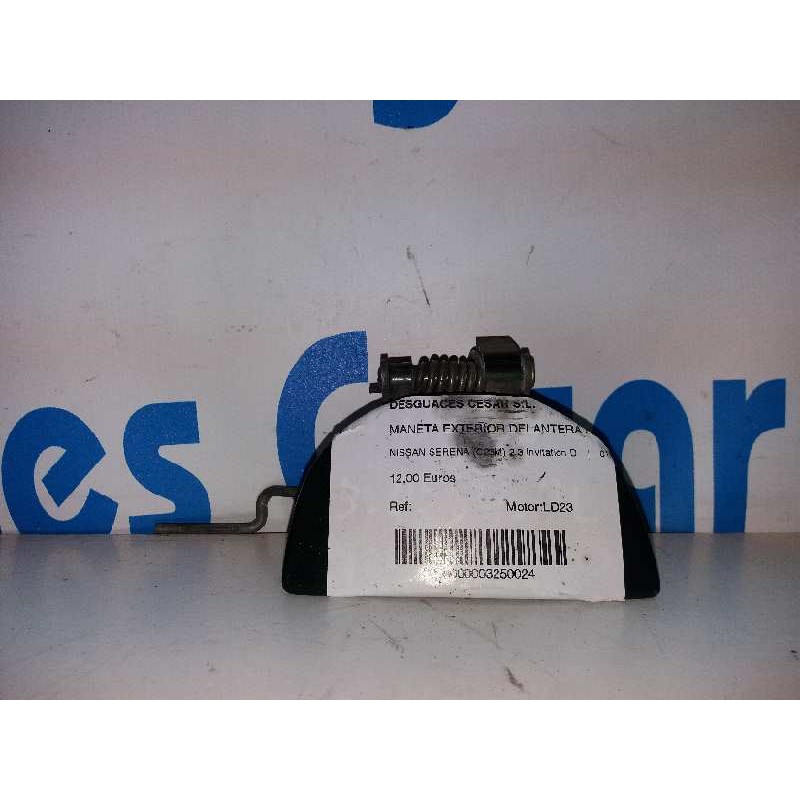 Recambio de maneta exterior delantera izquierda para nissan serena (c23m) 2.3 invitation d referencia OEM IAM   