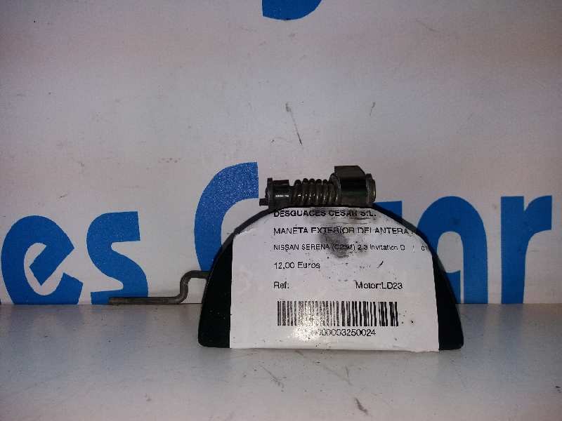 Recambio de maneta exterior delantera izquierda para nissan serena (c23m) 2.3 invitation d referencia OEM IAM   