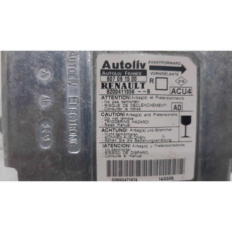 CENTRALITA AIRBAG 7701069905  - imagen 2