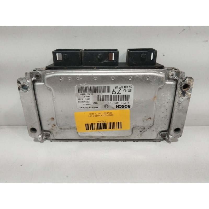 CENTRALITA MOTOR UCE 9648482980 0261208101  - imagen 1
