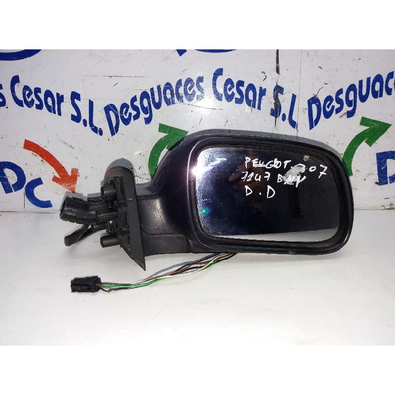 Recambio de retrovisor derecho para peugeot 307 (s1) xn referencia OEM IAM  ELECTRICO AZUL