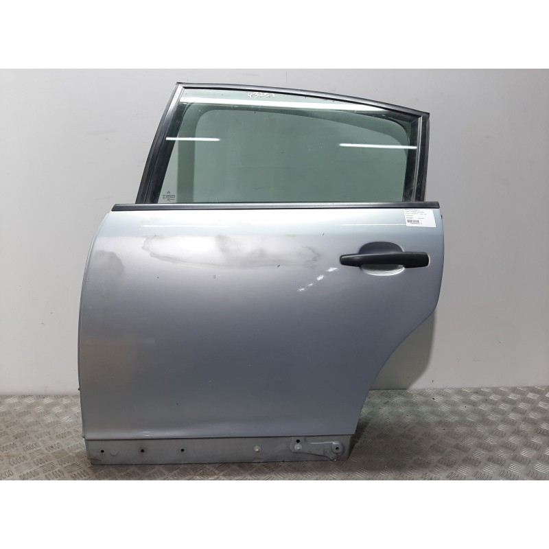 Recambio de puerta trasera izquierda para citroën c4 berlina sx referencia OEM IAM 9006H8 AZUL 