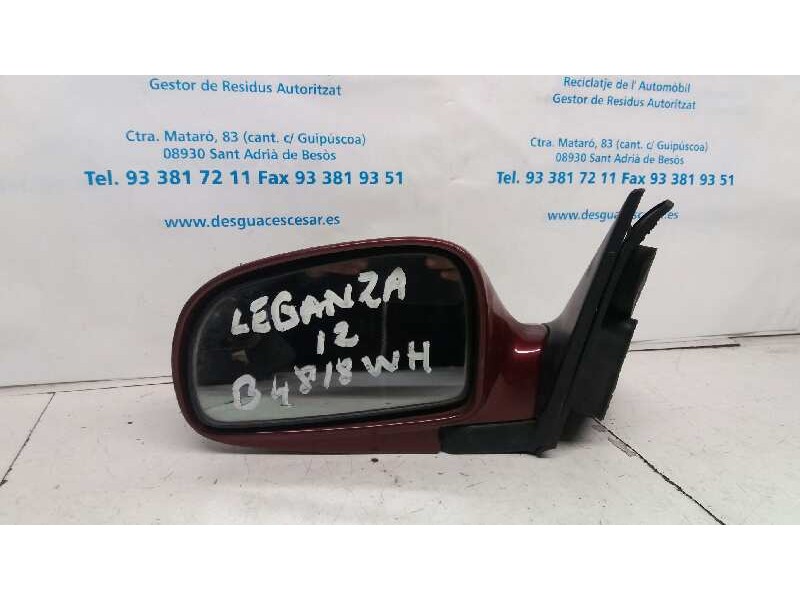 Recambio de retrovisor izquierdo para daewoo leganza 2.0 sx referencia OEM IAM  ELECTRICO 