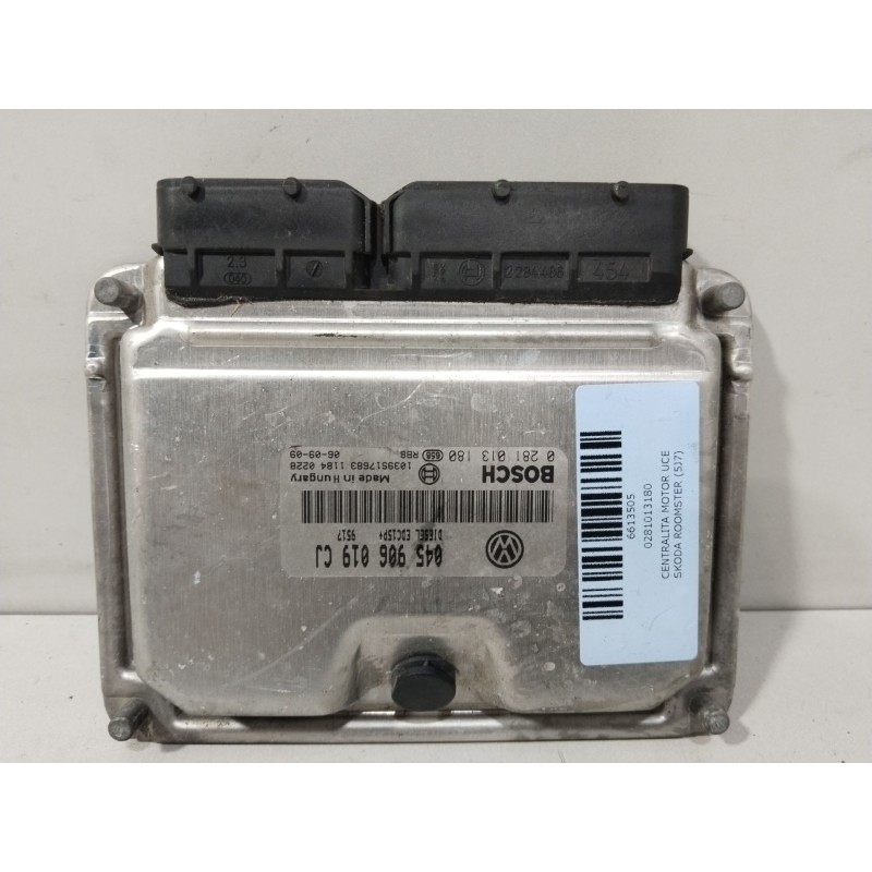 CENTRALITA MOTOR UCE 0281013180  - imagen 1