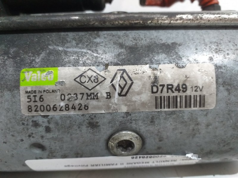 Recambio de motor arranque para renault megane ii familiar privilege referencia OEM IAM 8200628426  