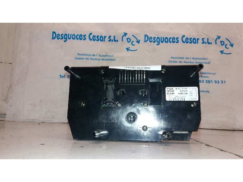 Recambio de mando calefaccion / aire acondicionado para citroën xsara picasso 1.8 16v referencia OEM IAM 96450543XT   Recambio de mando calefaccion / aire acondicionado para citroën xsara picasso 1.8 16v referencia OEM IAM 96450543XT