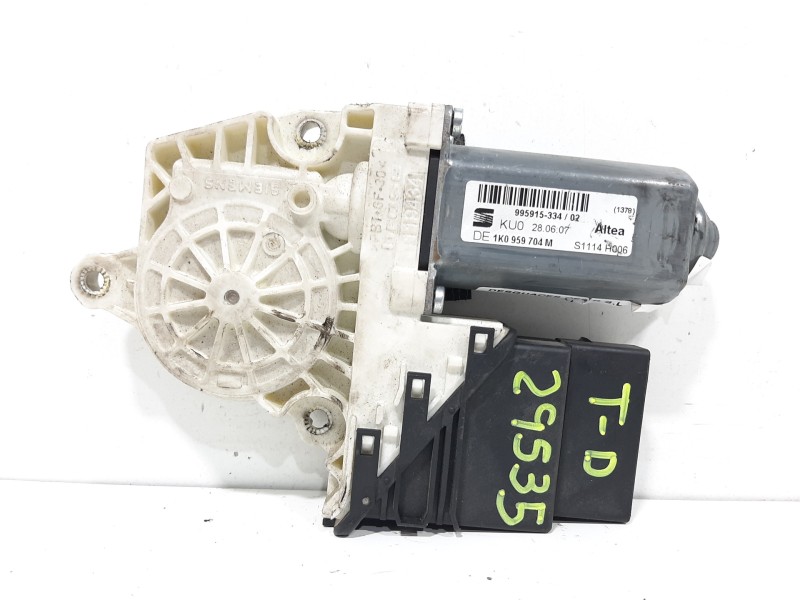 Recambio de motor elevalunas trasero derecho para seat altea xl (5p5) reference referencia OEM IAM 1K0959704M  