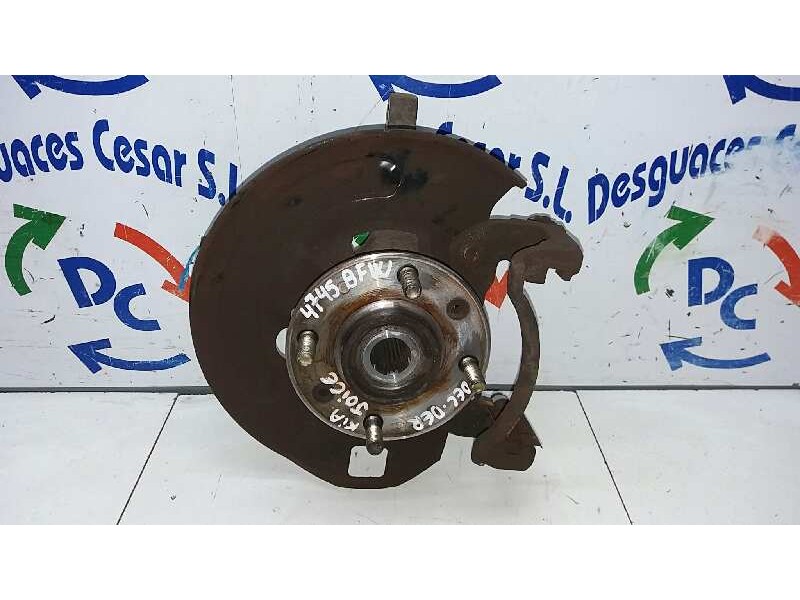 Recambio de mangueta delantera derecha para kia joice ls referencia OEM IAM   