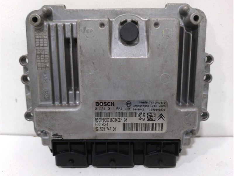 Recambio de centralita motor uce para citroën c5 berlina collection referencia OEM IAM 0281011561 9656974780 
