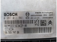 Recambio de centralita motor uce para citroën c5 berlina collection referencia OEM IAM 0281011561 9656974780  2