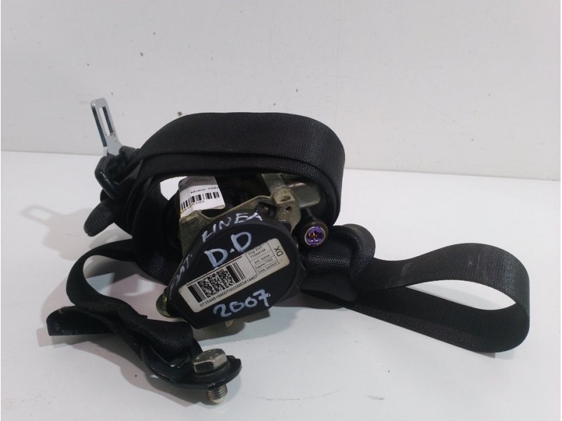 Recambio de cinturon seguridad delantero derecho para fiat linea (110) dynamic referencia OEM IAM 735448199  