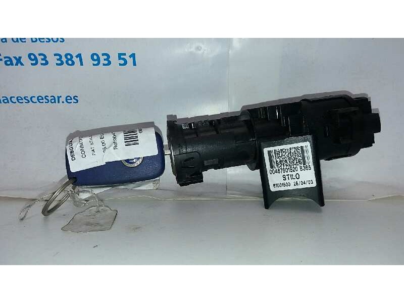 Recambio de conmutador de arranque para fiat stilo (192) 1.6 16v referencia OEM IAM 0047601520B365  