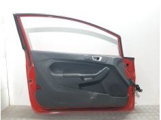 Recambio de puerta delantera izquierda para ford fiesta (ccn) black edition referencia OEM IAM  ROJO  2