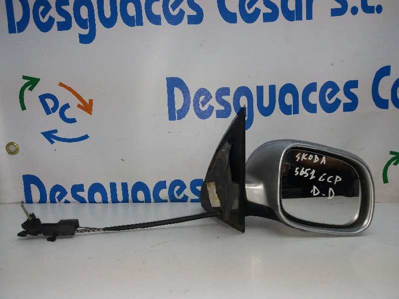 Recambio de retrovisor derecho para skoda fabia (6y2/6y3) attractive referencia OEM IAM  MANUAL PLATA