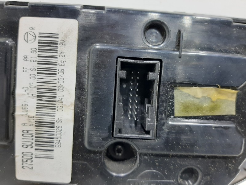 Recambio de mando calefaccion / aire acondicionado para nissan note (e11e) acenta referencia OEM IAM 275009U10A  