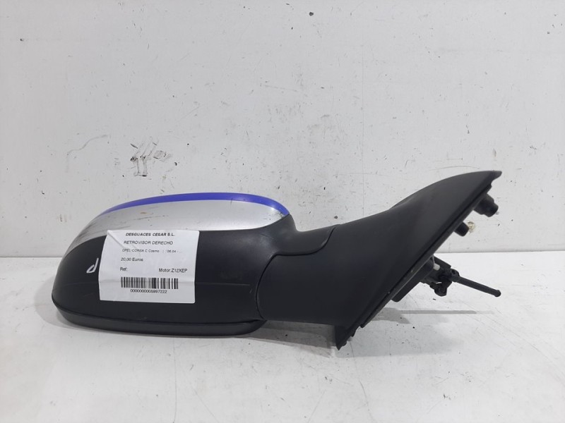 Recambio de retrovisor derecho para opel corsa c cosmo referencia OEM IAM   