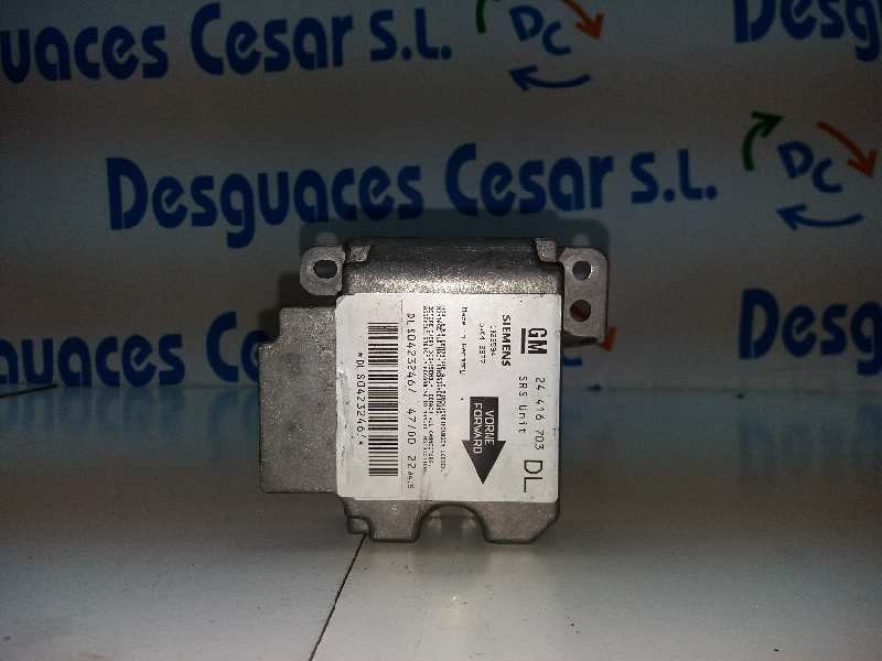 Recambio de centralita airbag para opel astra g berlina club referencia OEM IAM 5WK42977 1923594 24416703