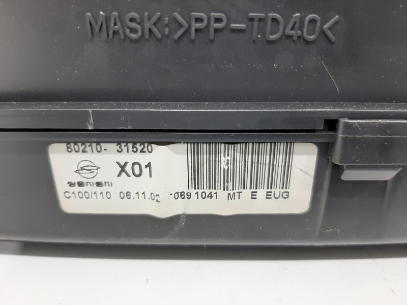 Recambio de cuadro instrumentos para ssangyong actyon 200 xdi referencia OEM IAM 8021031520  