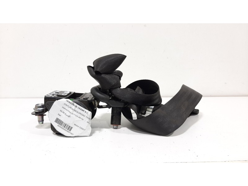 Recambio de cinturon seguridad trasero derecho para ssangyong actyon 200 xdi referencia OEM IAM   