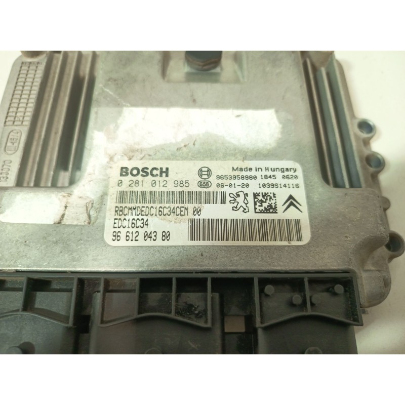 CENTRALITA MOTOR UCE 9661204380  - imagen 4