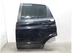 Recambio de puerta trasera izquierda para ssangyong actyon 200 xdi referencia OEM IAM  NEGRO