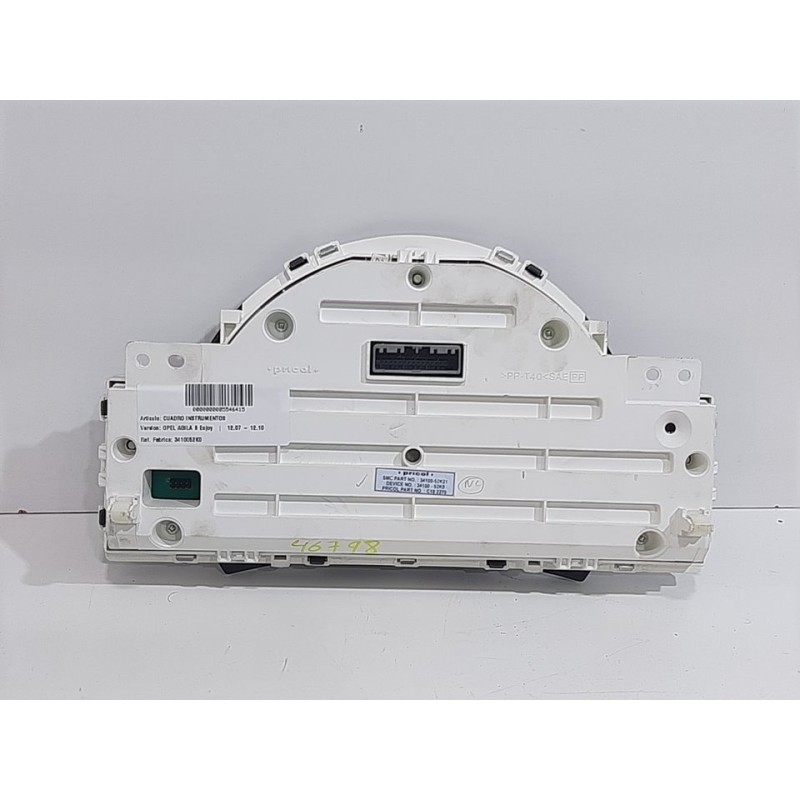 CUADRO INSTRUMENTOS 3410052K0 3410052K21  - imagen 3